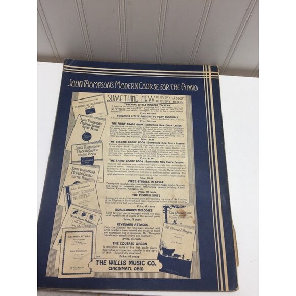 Vintage We're In The Navy Now Musical Journey Around the World Thompson 23422 - Picture 5 of 5